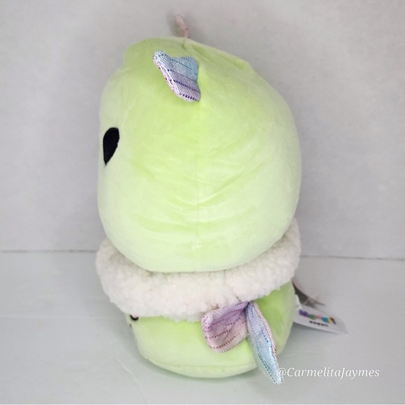 MEWAII 🦋 Green Silk Moth Bouncy Bouncy Plush NWT - Picture 4 of 6